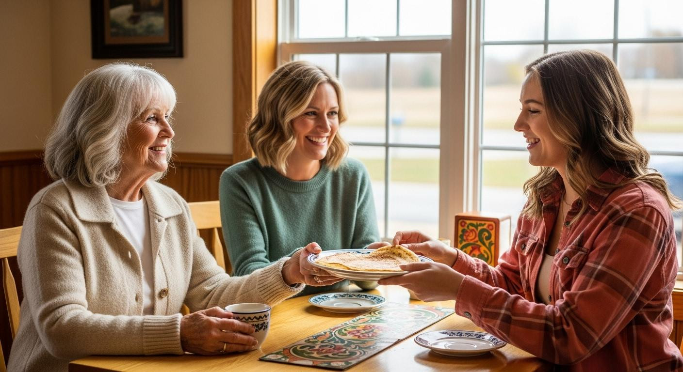 This Iowa town of 7,673 starts its Norwegian morning ritual 3 hours before tourists arrive