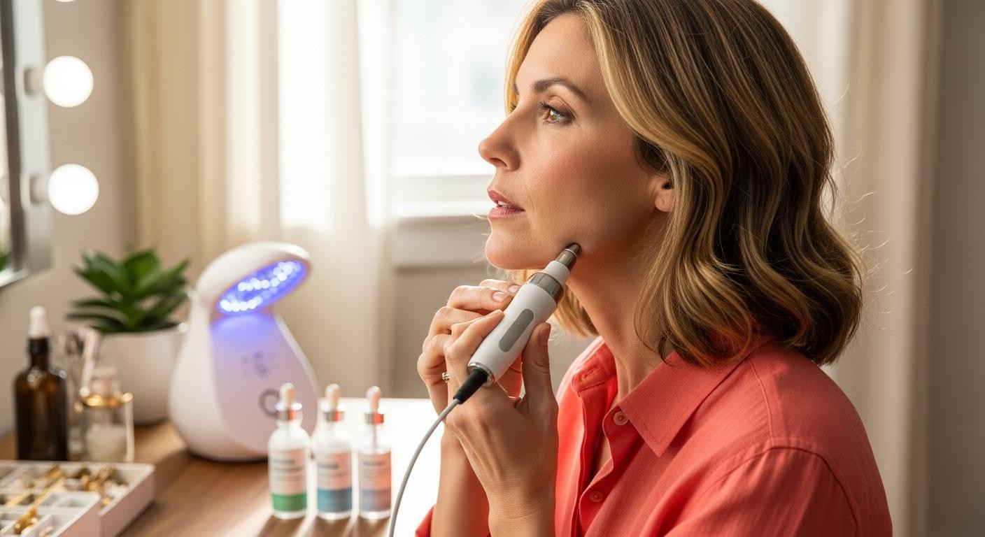 Dermatologists rarely mention this 8-week microcurrent protocol that reversed aging