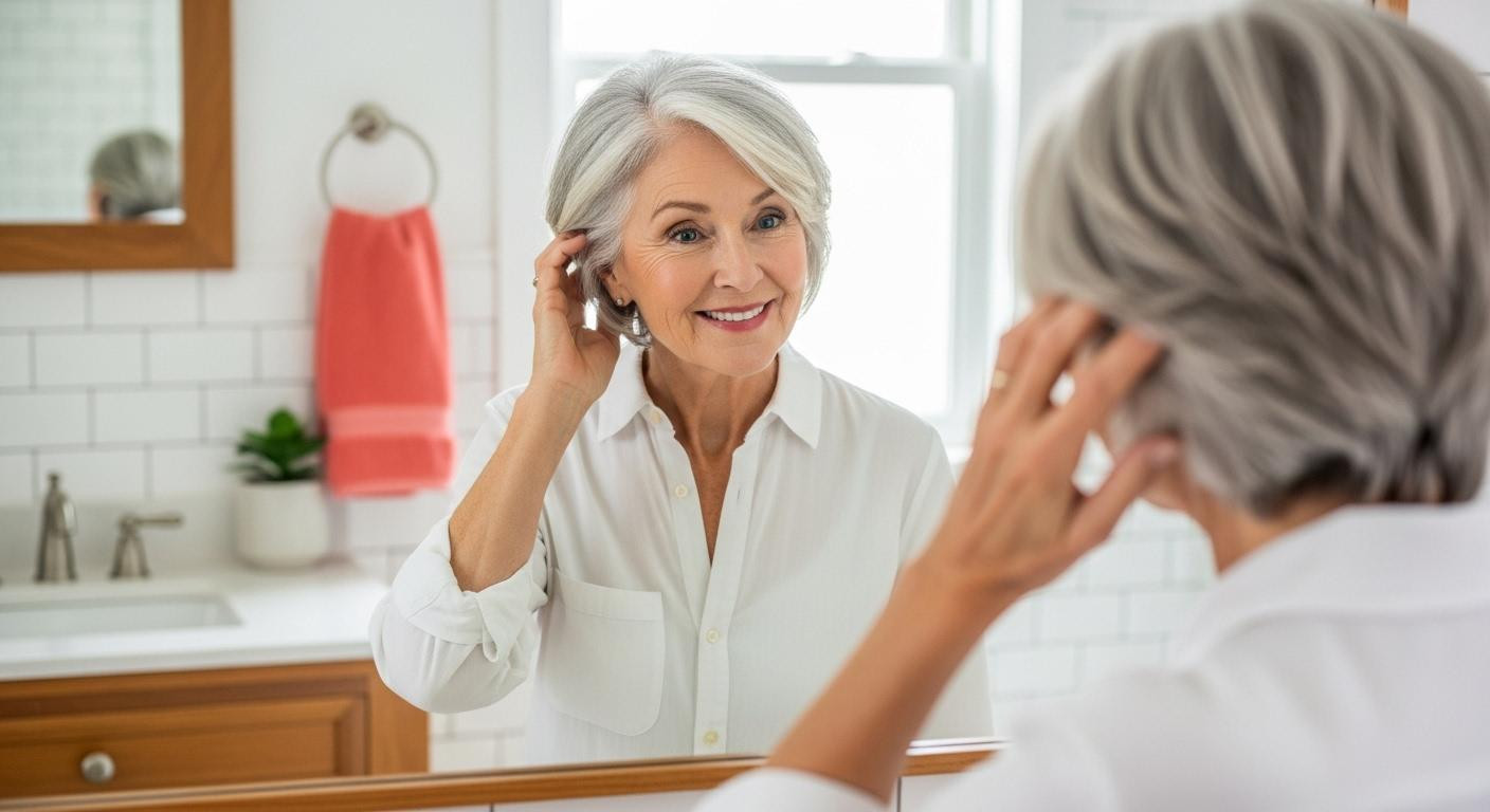 At 70, this pixie cut saves 15 minutes daily and debunks the salon myth