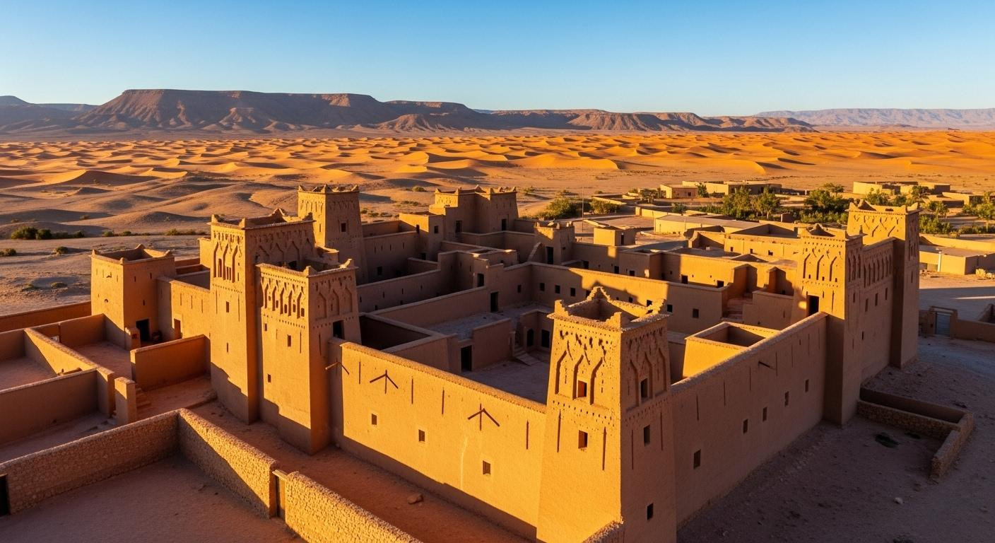 This 400-room fortress where Star Wars filmed costs half what Morocco's kasbahs do