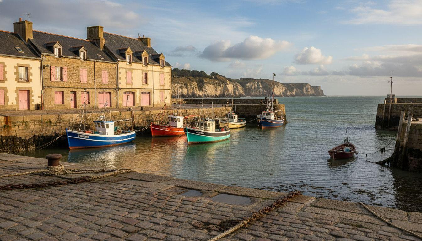 This fishing port where Atlantic tides shift six times daily unchanged since 1500
