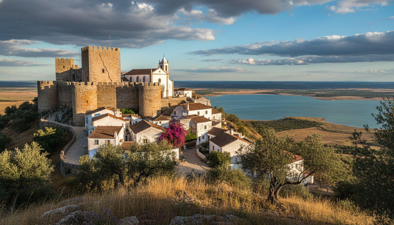 This medieval village where limestone walls turn amber as the sun sinks low