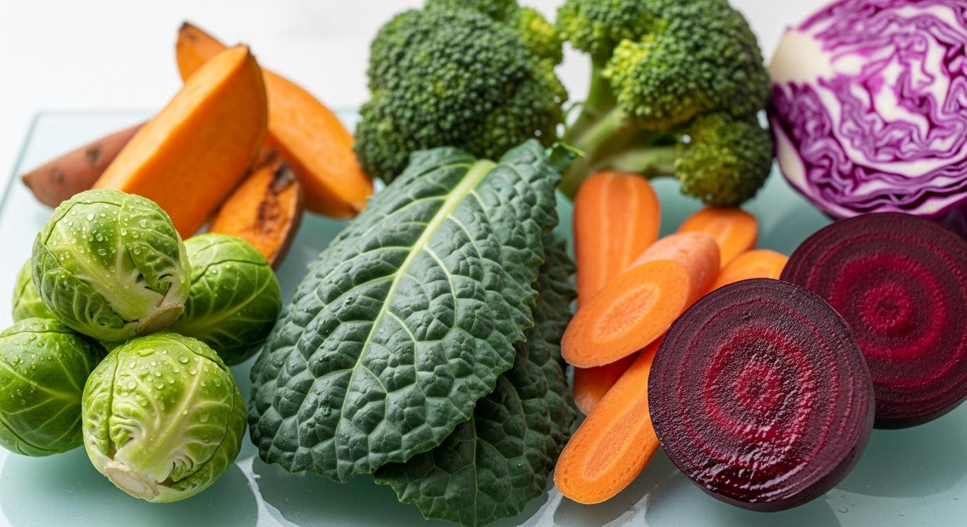 7 vegetables in your kitchen ease fasting in 3 weeks with no supplements needed