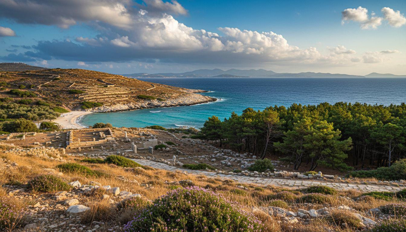 Forget Delos, this sacred island has ancient ruins and turquoise beaches with zero crowds