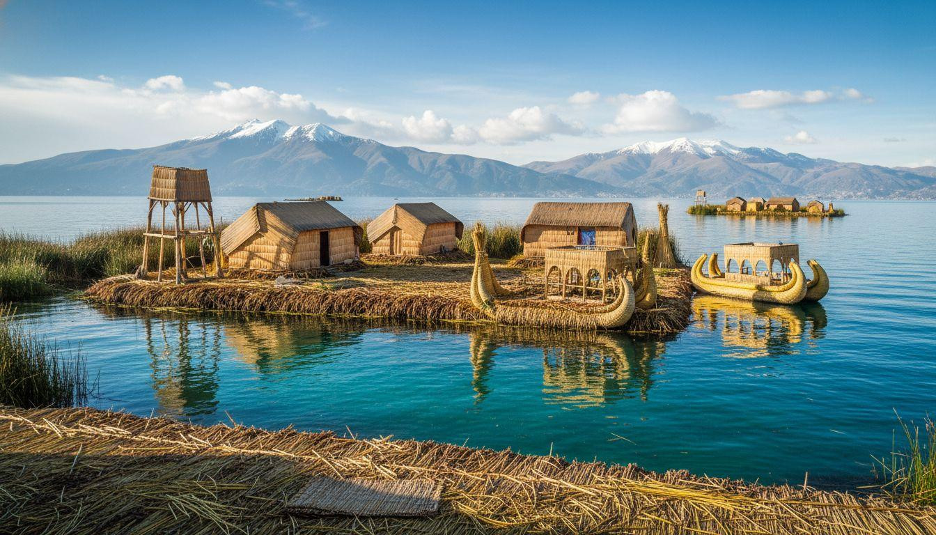 Forget Venice's gondolas, these floating islands sit at 12,500 feet and cost 85% less