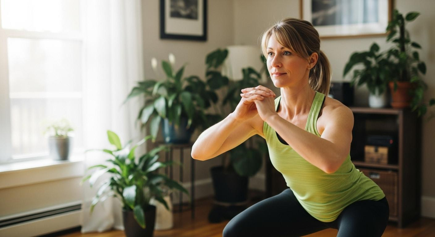 In 15 minutes daily: this 3-move protocol maintains fitness through New Year's