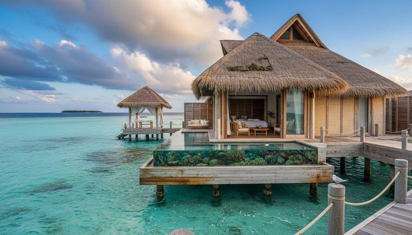 Better than Bora Bora, this 1,190 island archipelago has overwater bungalows and costs 50% less