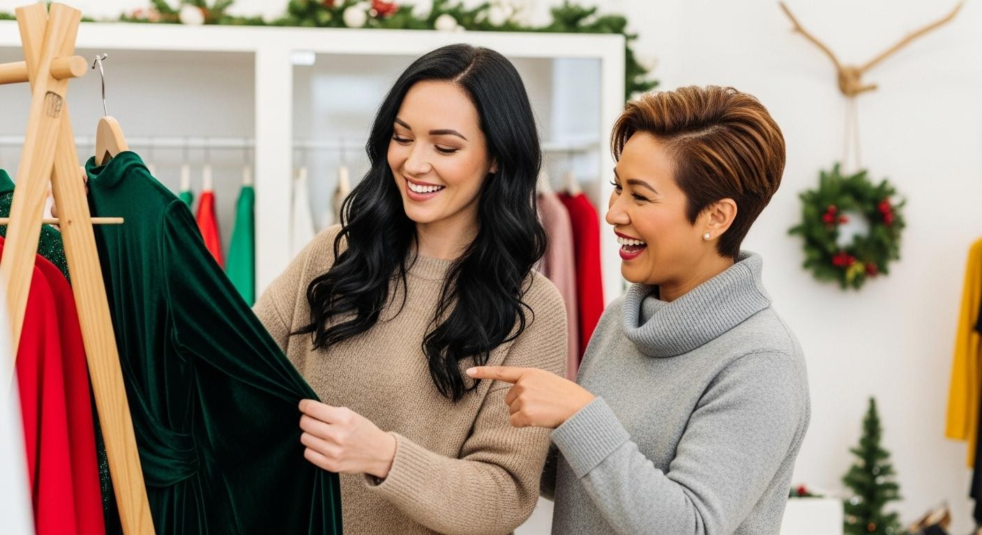 If you recognize yourself in these 5 body types: your exact Christmas outfit formula