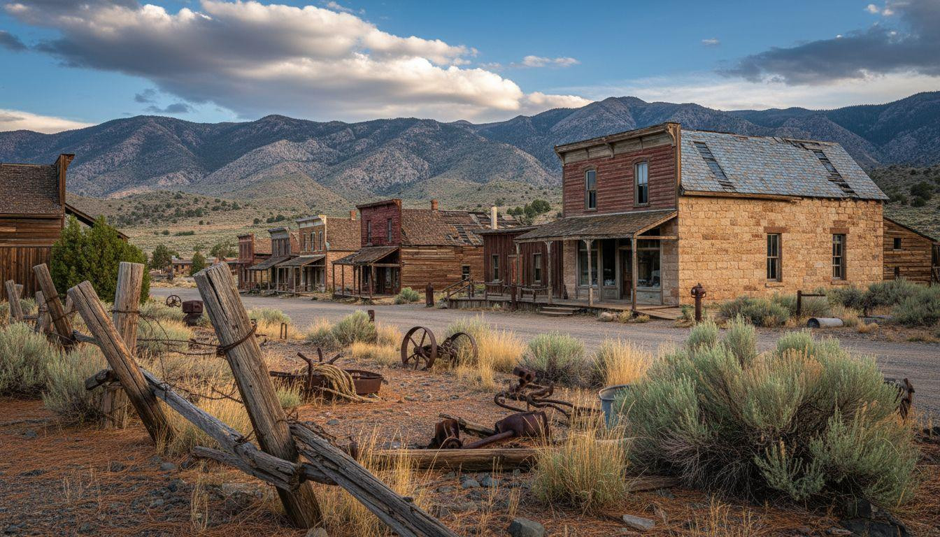 This village of 200 where Victorian mining storefronts rest above Sierra Nevada foothills 30 miles from Reno