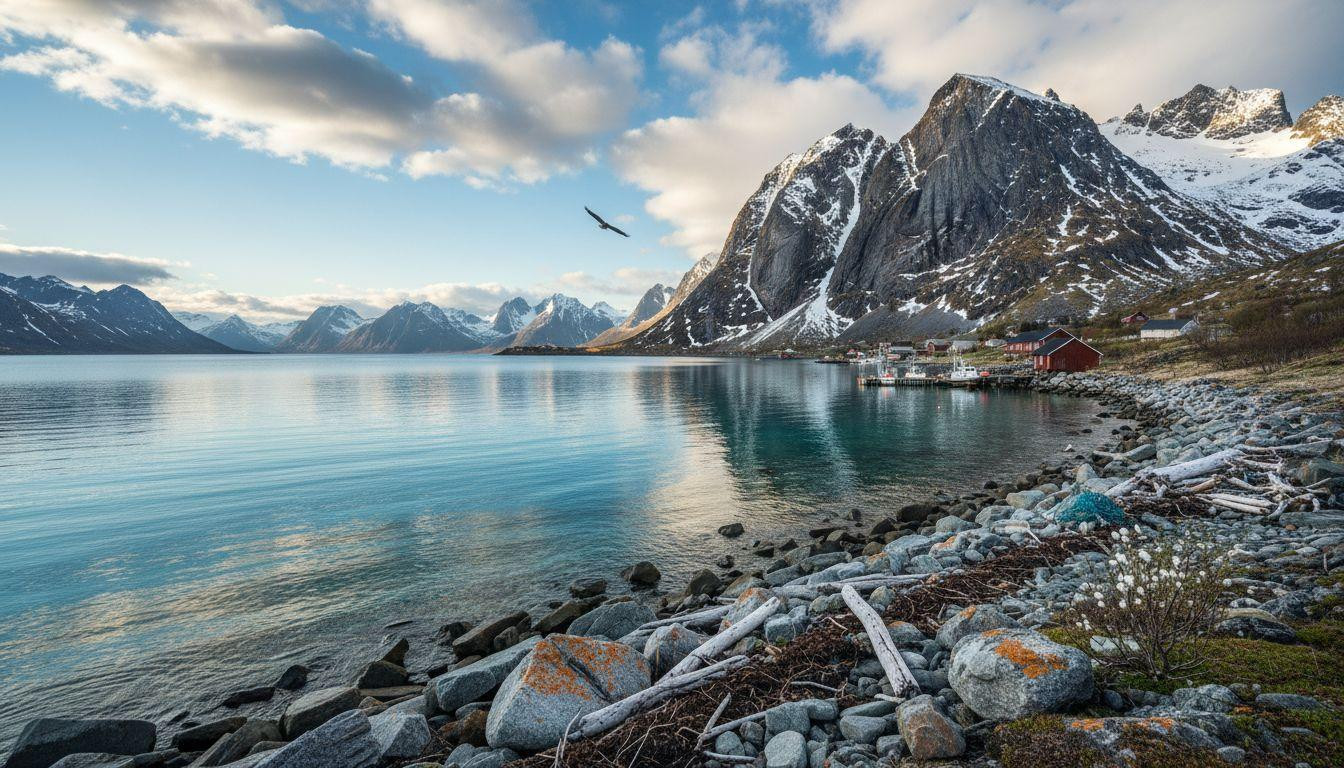 This Arctic fjord where midnight sun bathes turquoise waters 385 miles north of Norway's crowded viewpoints