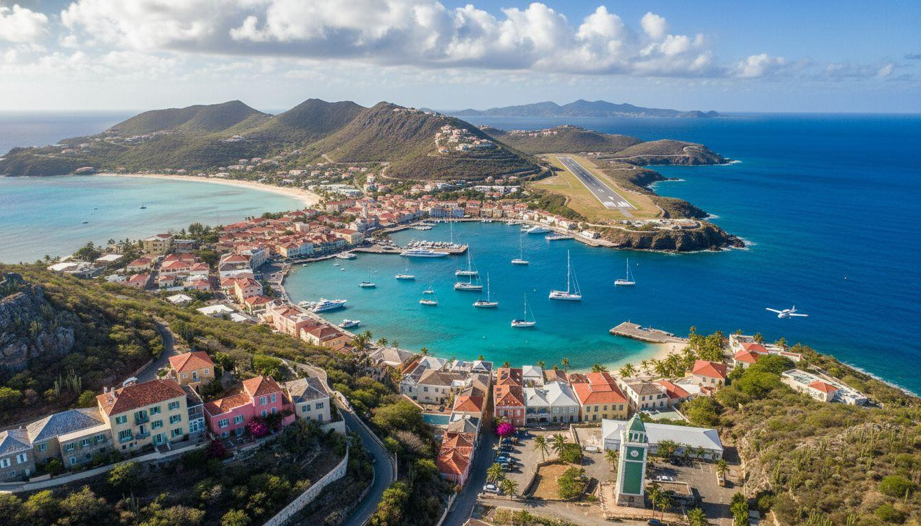 This 9.7-square-mile island where a 2,100-foot runway preserves 15 beaches from mass tourism