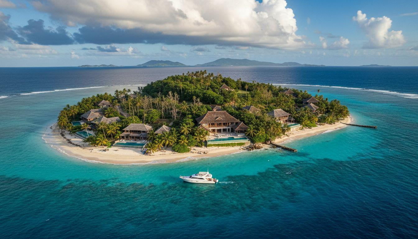 This 74-acre Caribbean island where a single night costs what most Americans earn in three years