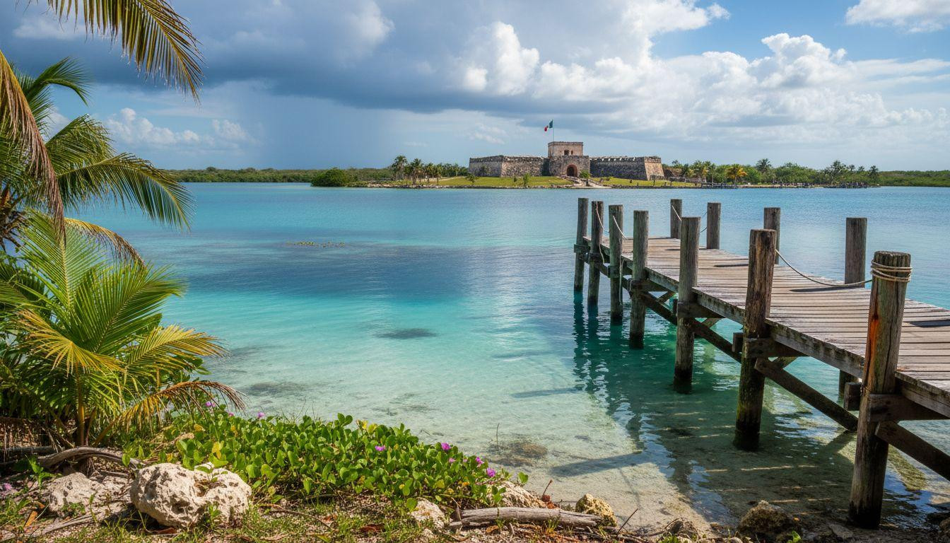 Forget Tulum where celebrities turned beaches into 0 hotel zones, this lagoon village has cenotes and costs half as much