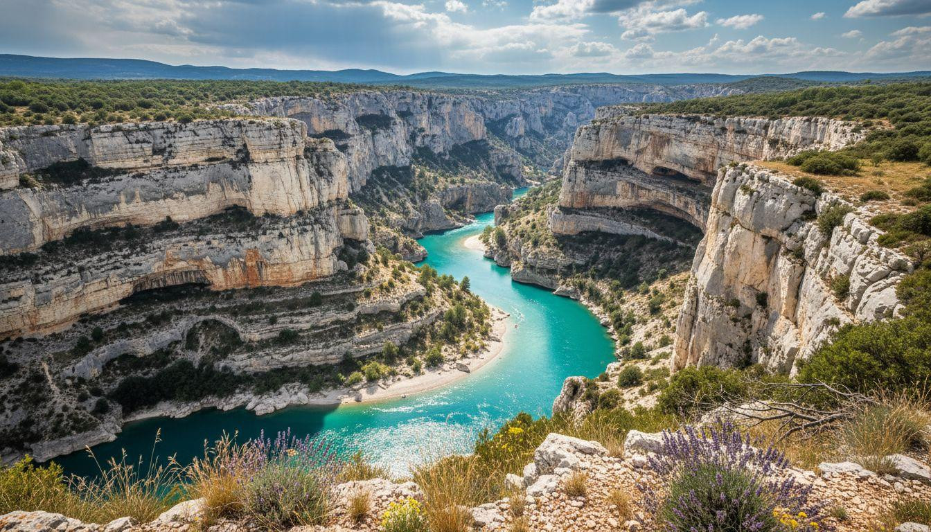 10 river gorges where glacier minerals turn water electric blue that cameras cannot capture accurately