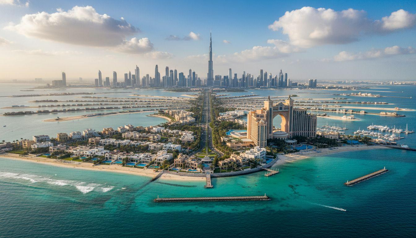 Better than Maldives, this palm shaped island has celebrity beach clubs and Dubai skyline views for 40% less