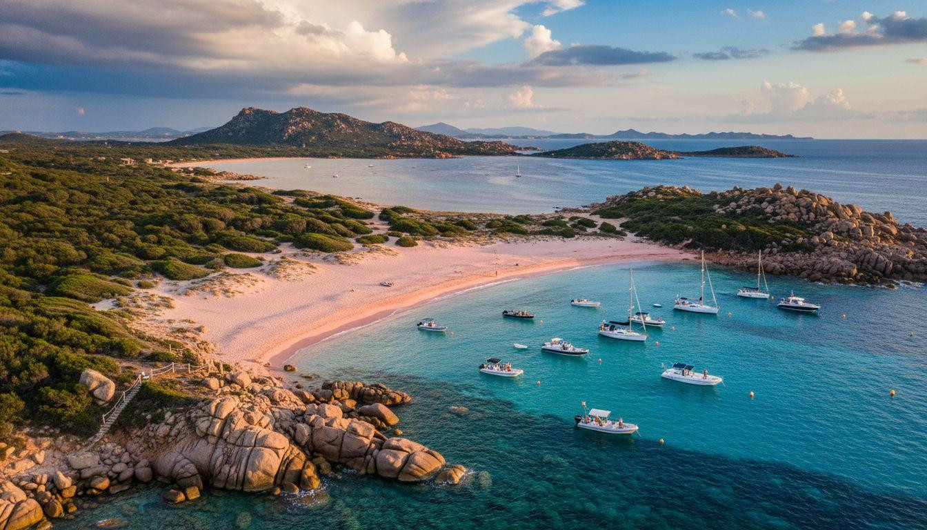 This Sardinia beach where pink sand recovered after 25 years of forbidden access from offshore boats only