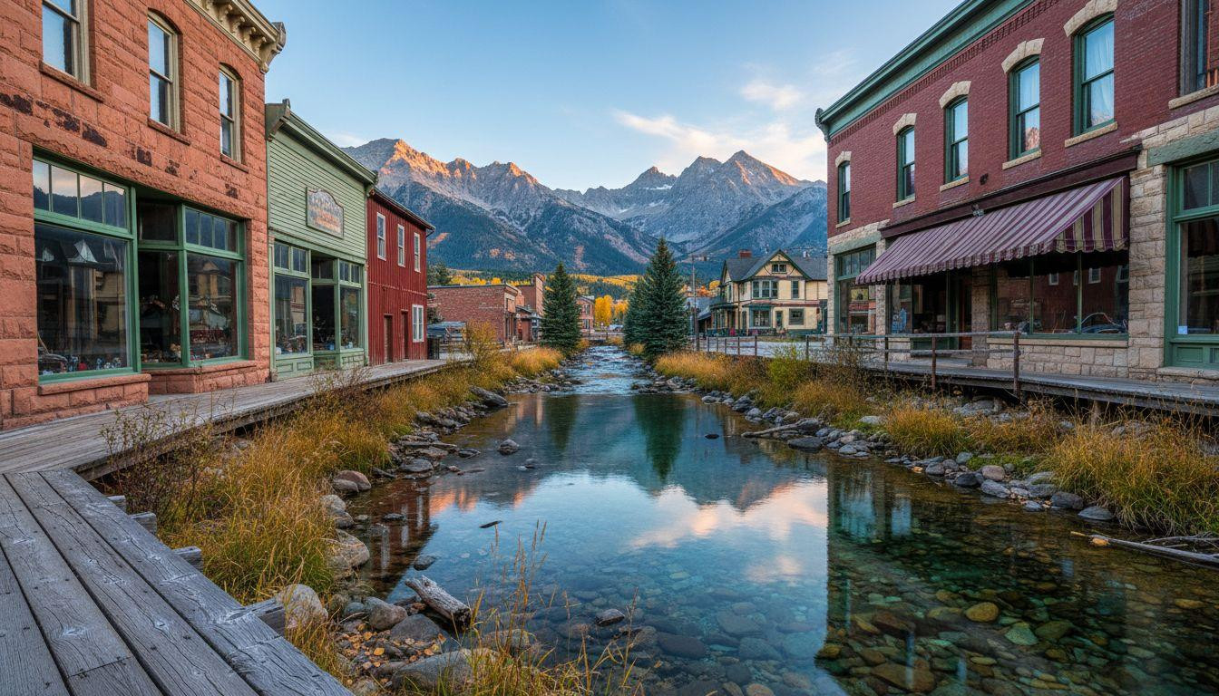 This Utah mining town where a 21 foot creek mirrors Victorian storefronts in morning light that 8,500 residents guard fiercely