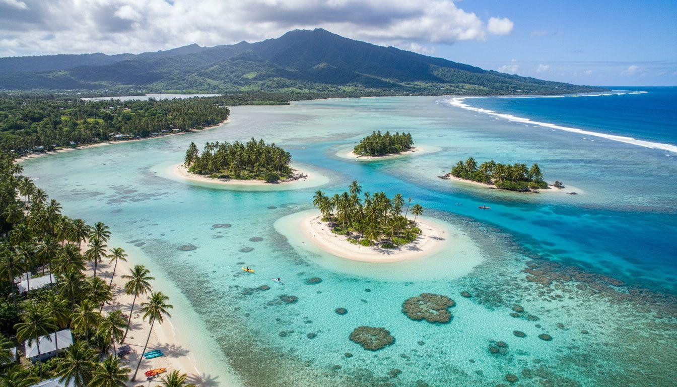 Better than Maldives, this Cook Islands lagoon has four empty coral motus and costs 70% less nightly