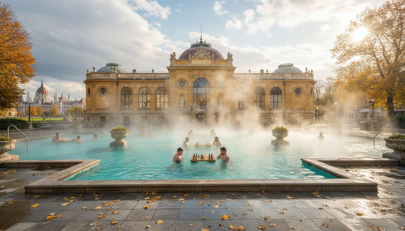 8 autumn cities where thermal baths and wine harvests cost 60% less than summer peaks