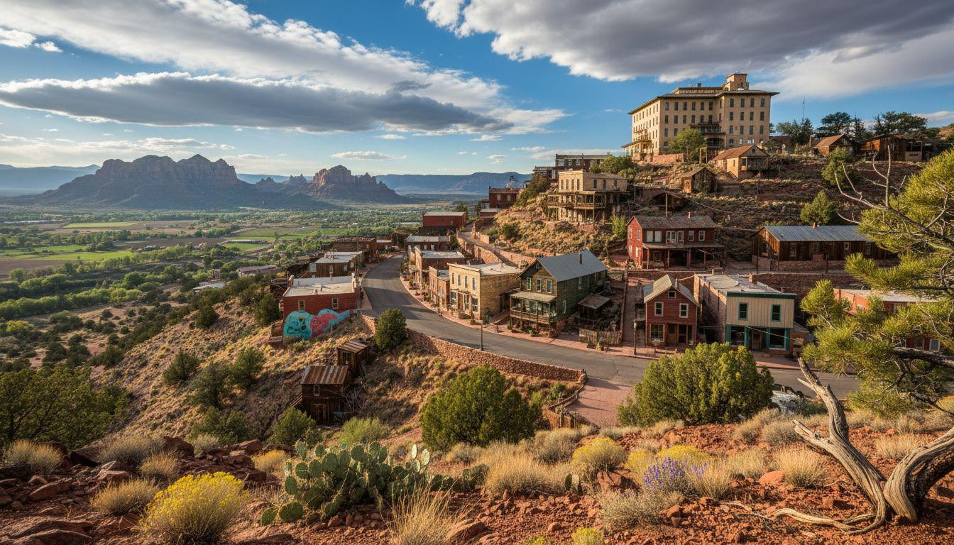 Better than Bodie where ropes block doorways Jerome hands you keys to 1890s mining hotels where artists live