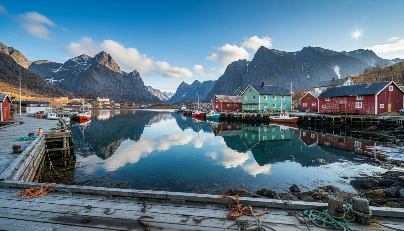 A $10 gate opens at 7 AM and Norway's fishing village stays empty