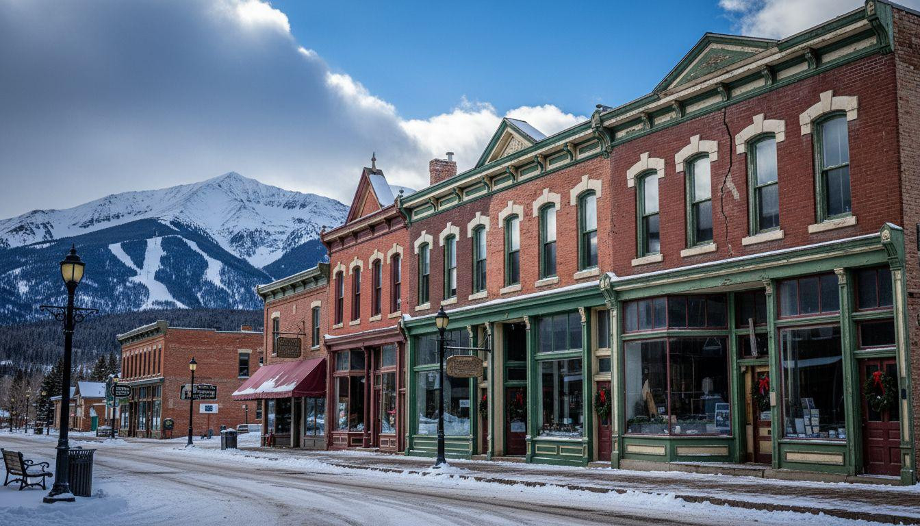 8 winter experiences where Colorado's highest town offers  skiing and Victorian charm