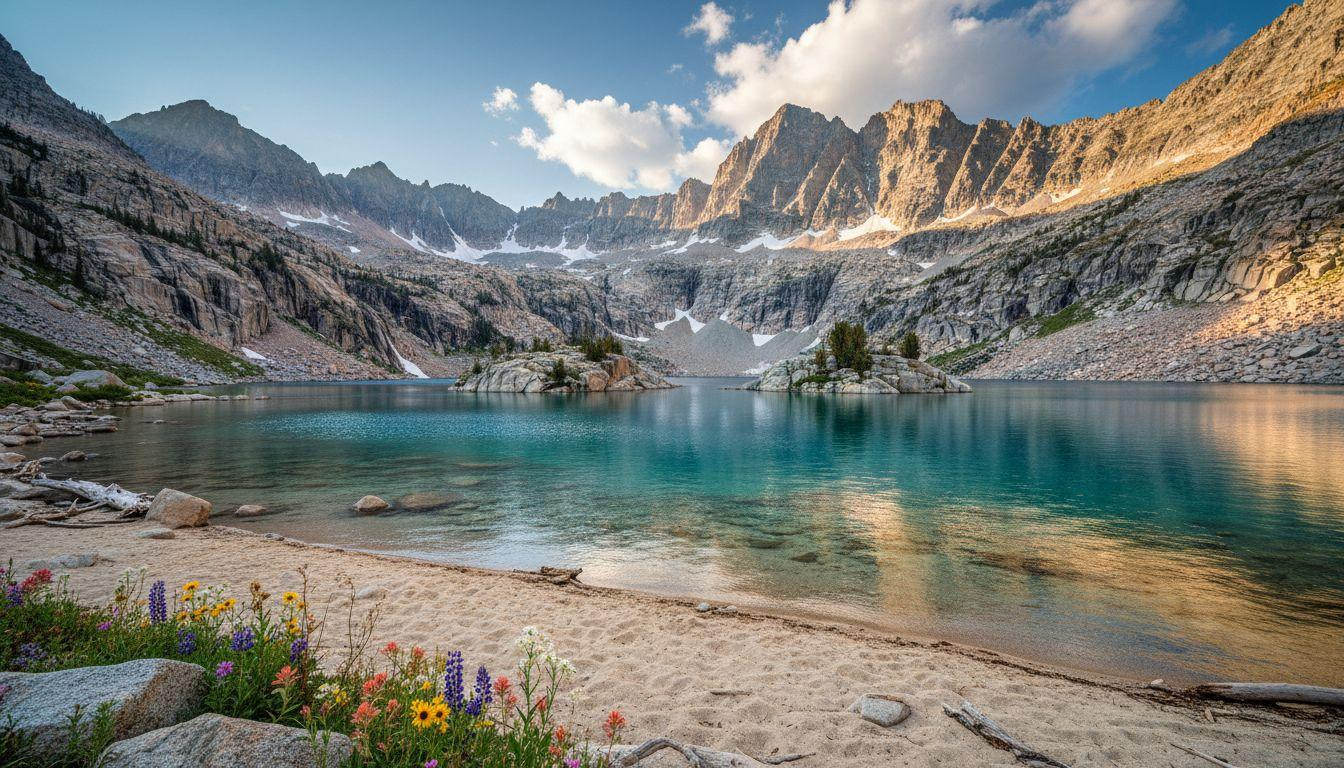 A 19 mile trail earns you turquoise alpine water at 8,323 feet