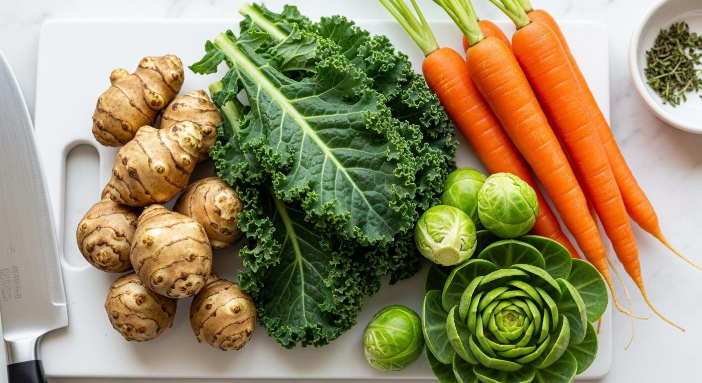 If probiotics bloat you but you crave gut relief: 9 winter vegetables work better