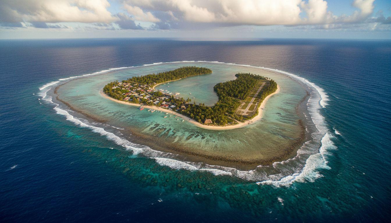 A turquoise lagoon 800 miles from anywhere where reefs killed ships and saved culture