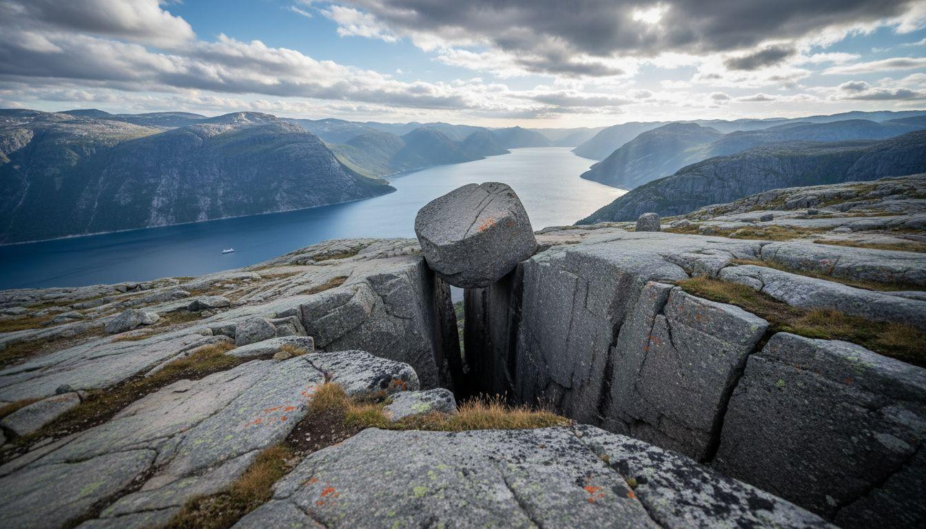 Ten granite moments where Norway's fjord drops 3000 feet beneath your boots