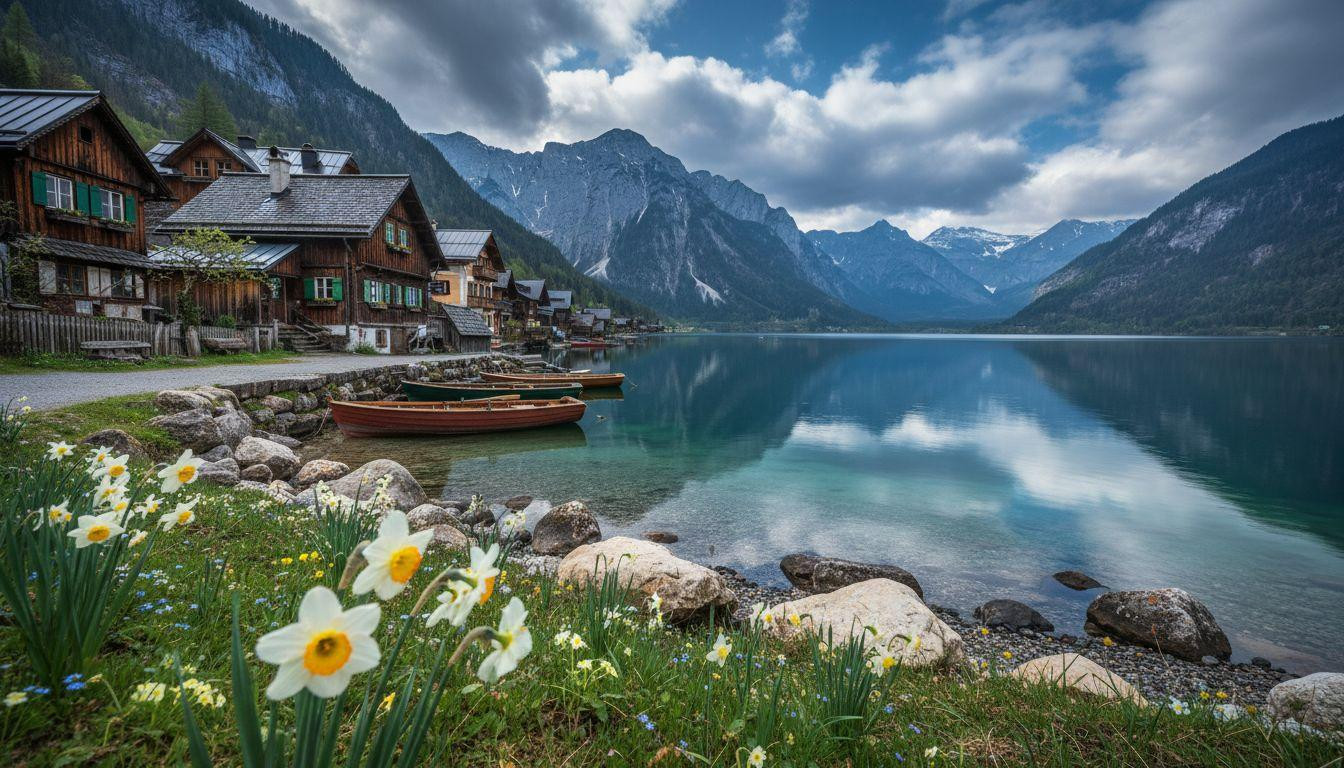 Altaussee costs half what Hallstatt charges for the same alpine lake and zero crowds