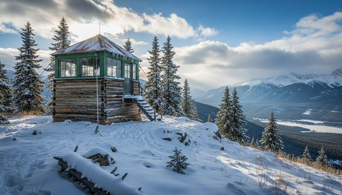 Five fire lookouts you can snowshoe to when winter empties Montana peaks
