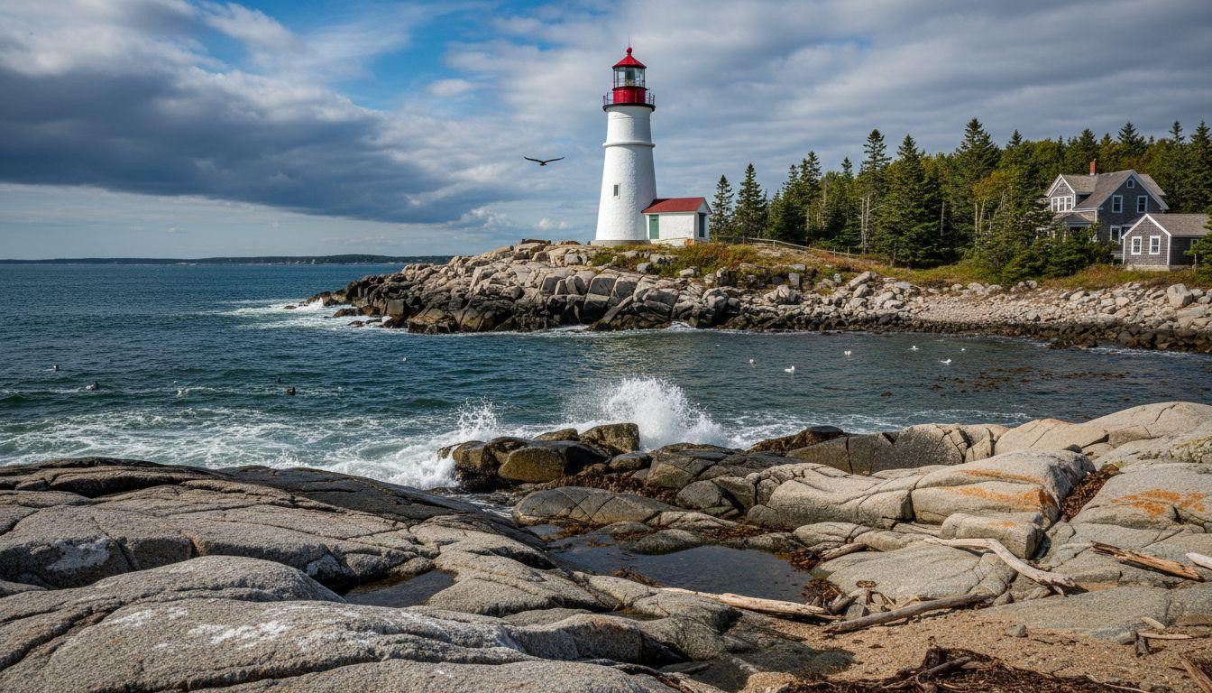 Better than Cape Cod where parking costs  and York's lighthouse stays free