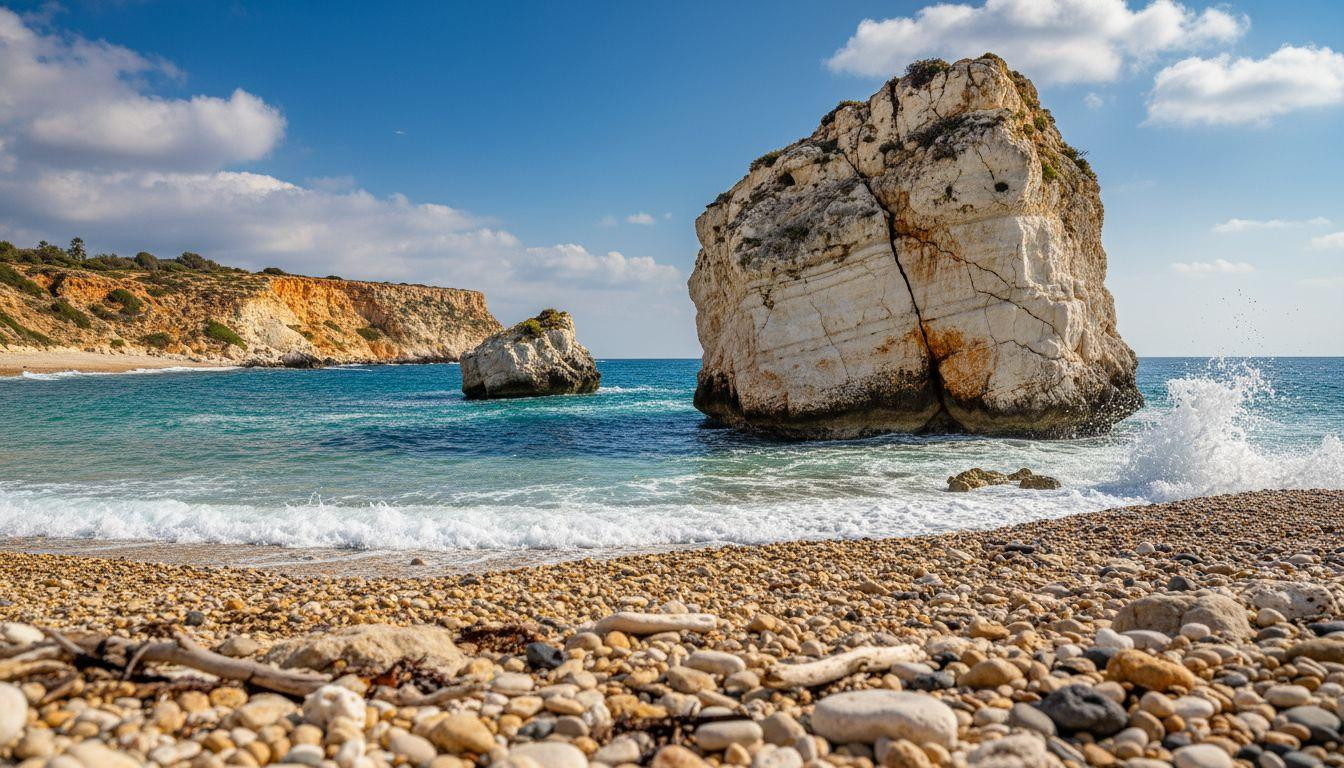 14 Cyprus coves where Aphrodite's limestone cliffs meet turquoise Mediterranean foam