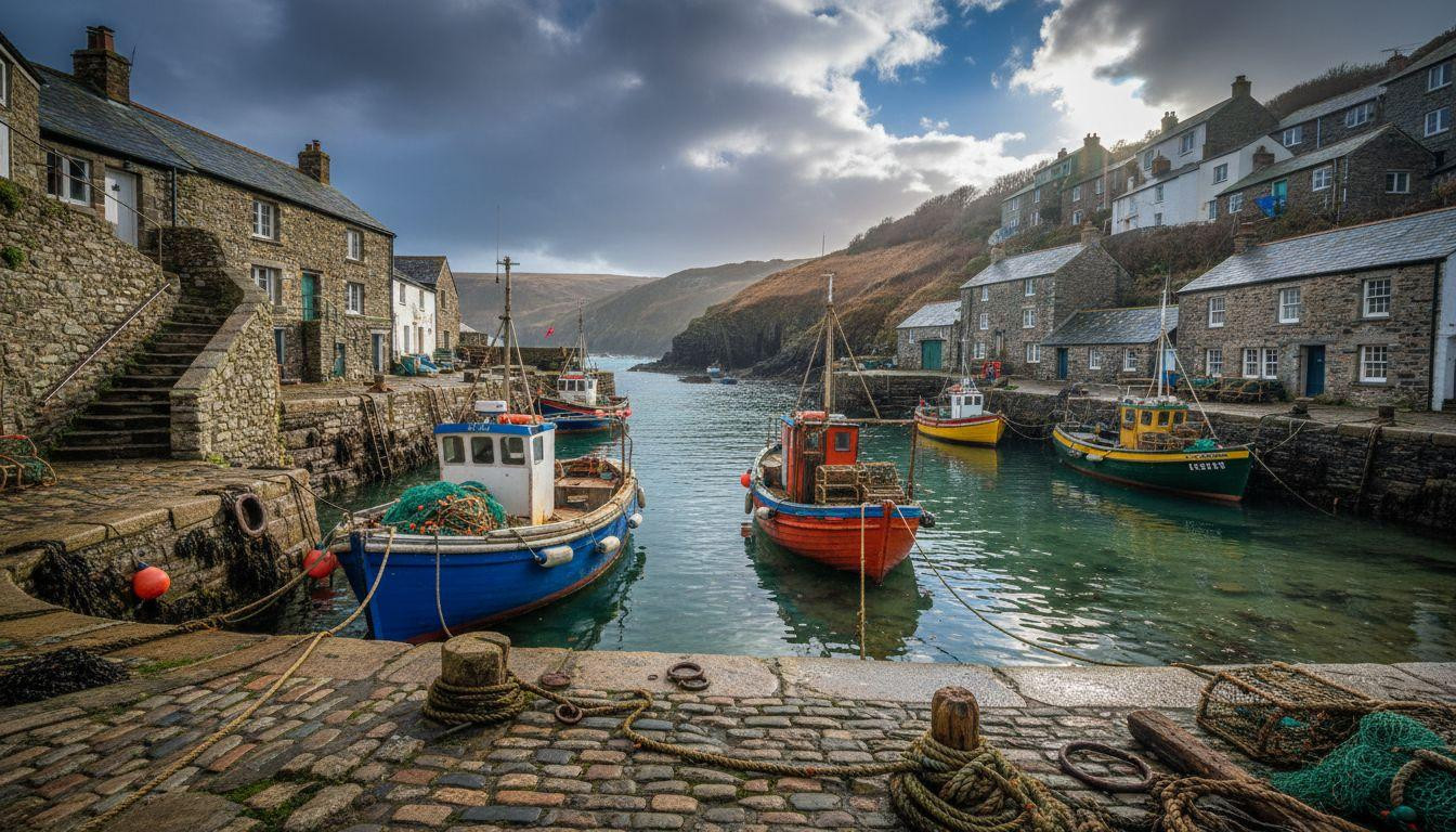 Forget St Ives where 760,000 tourists flood cobbled streets and Polperro keeps fishing boats real