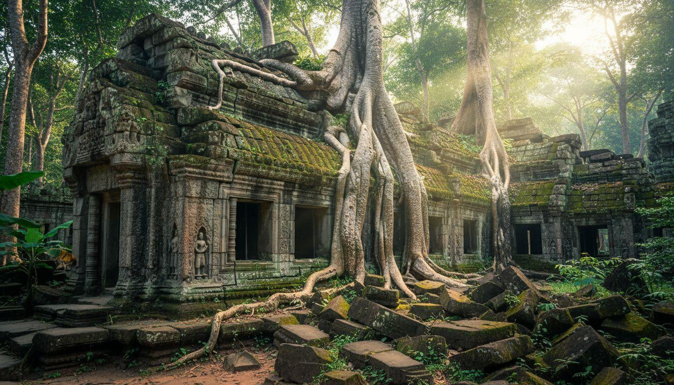 Forget Angkor Wat where 7,100 tourists crowd sunrise and Beng Mealea keeps strangler figs wild