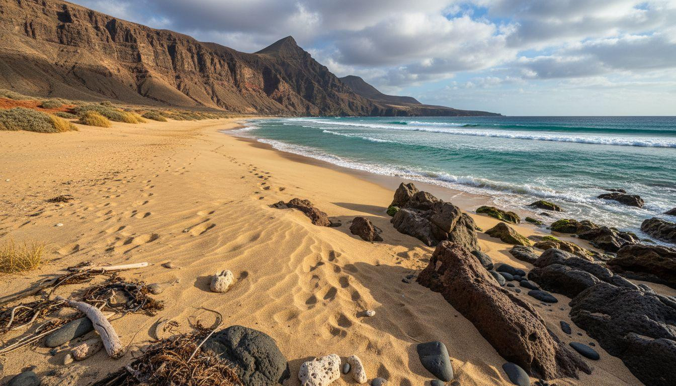 This Spanish beach stretches 12 miles where December warmth replaces winter crowds