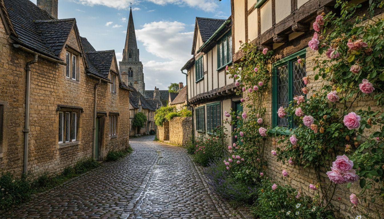 This English village bans satellite dishes and became Hollywood's medieval film set