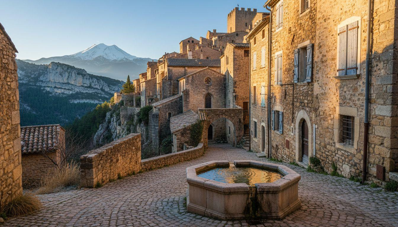 8 Crestet experiences where Renaissance windows glow amber against mountain silence