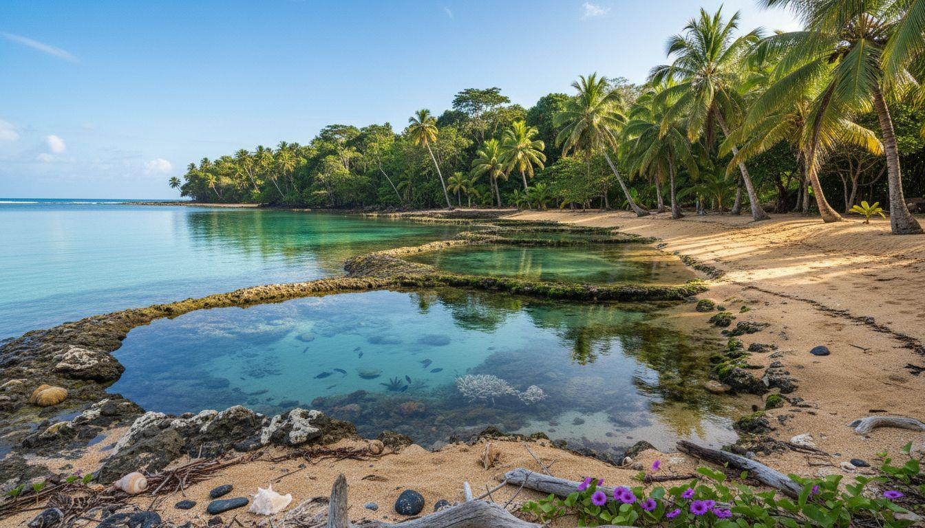 9 Caribbean tide pools where turquoise water stays calm through December mornings