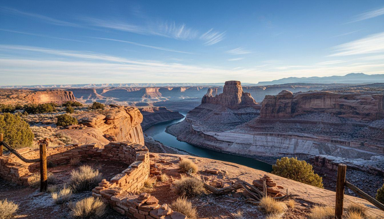 Forget Dead Horse Point where 1.14 million tourists crowd paved overlooks and Murphy Point keeps White Rim silence wild