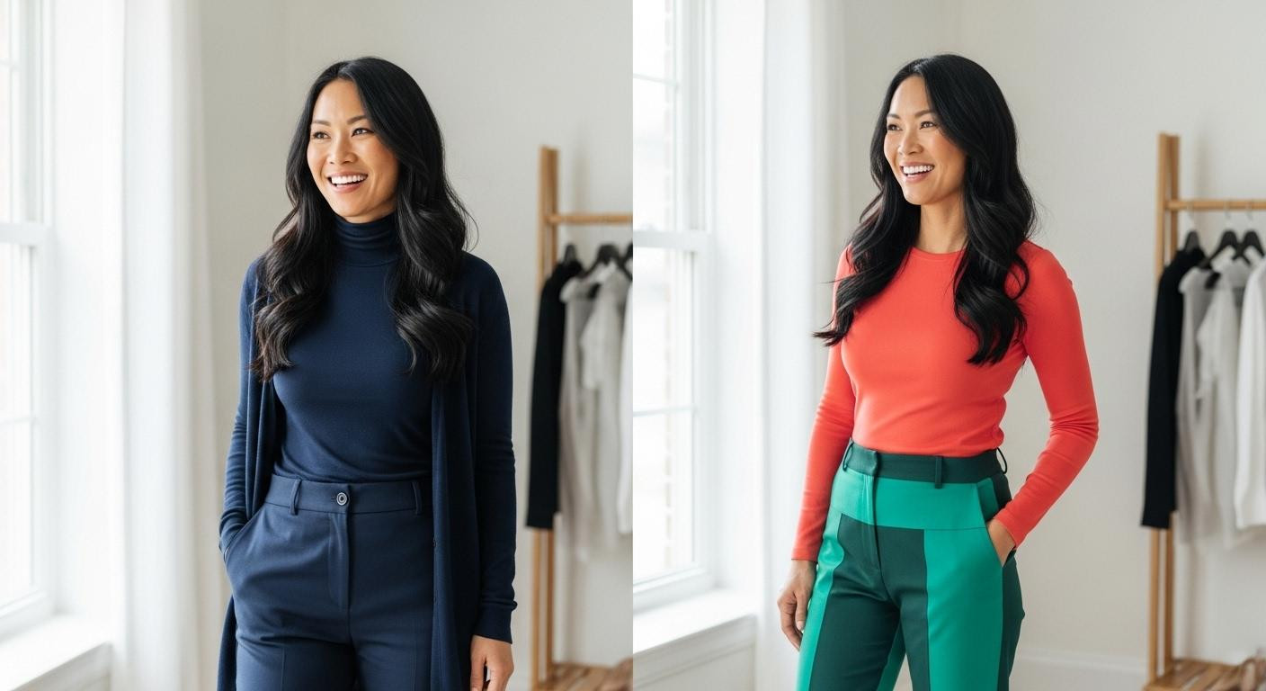 Neither black nor bright colors: this monochrome rule makes you look 12% slimmer