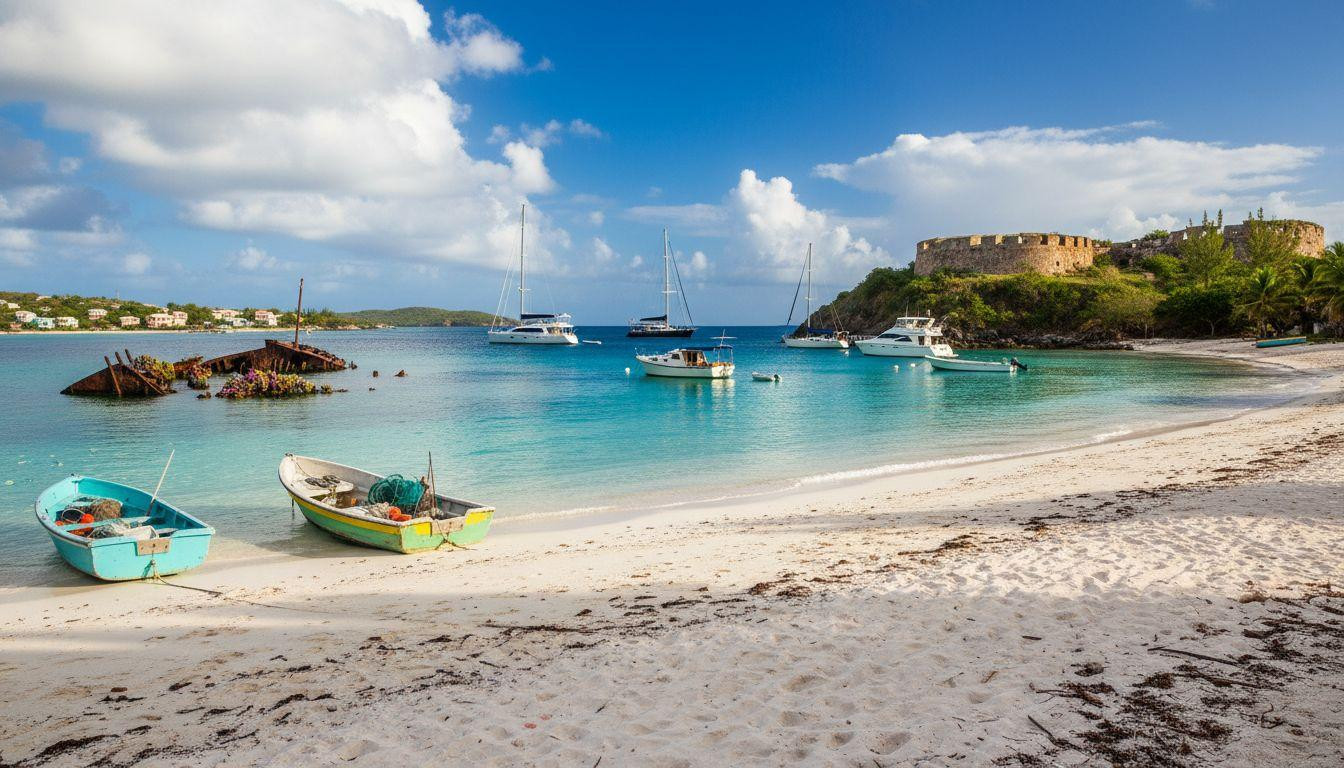 Better than Dickenson Bay where cruise ships dump 2,500 daily and Deep Bay keeps snorkeling wild for $30