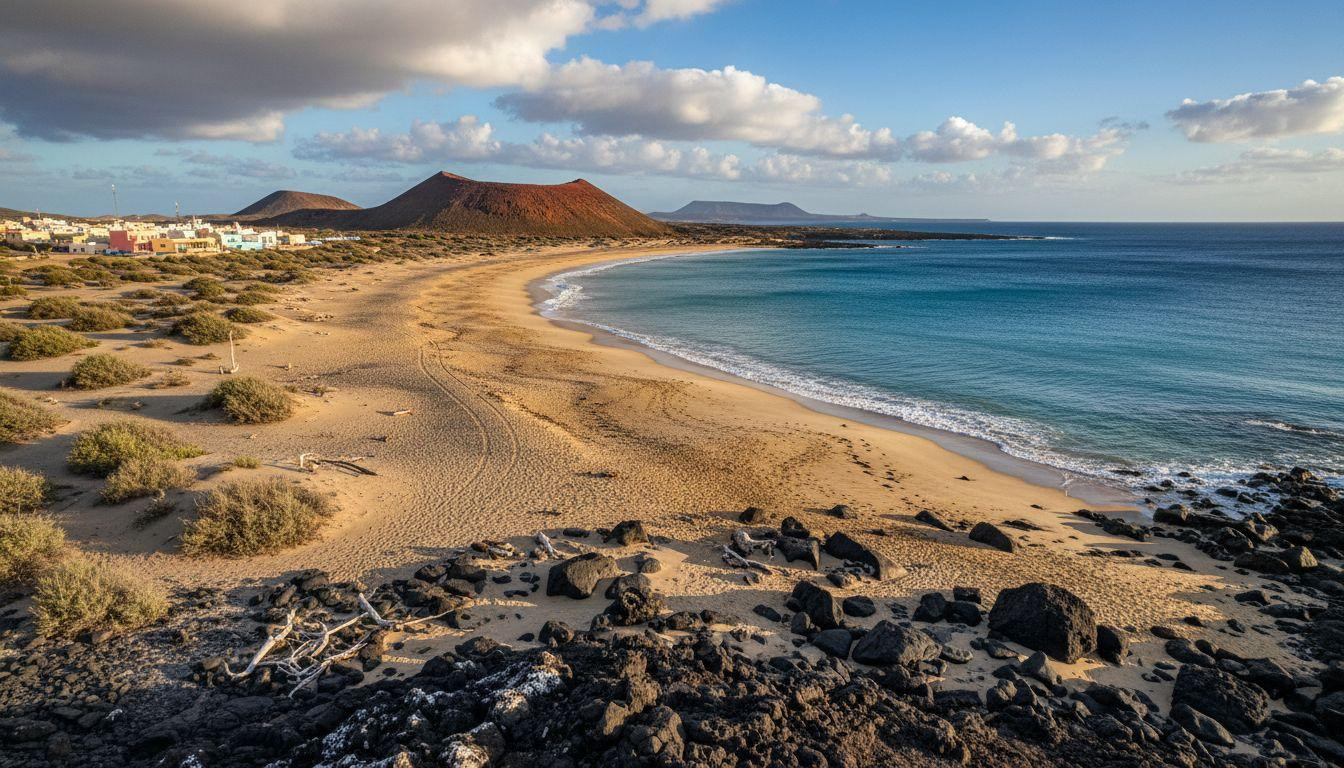 Forget Lanzarote where 2.3 million tourists crowd resorts and La Graciosa keeps 730 residents wild