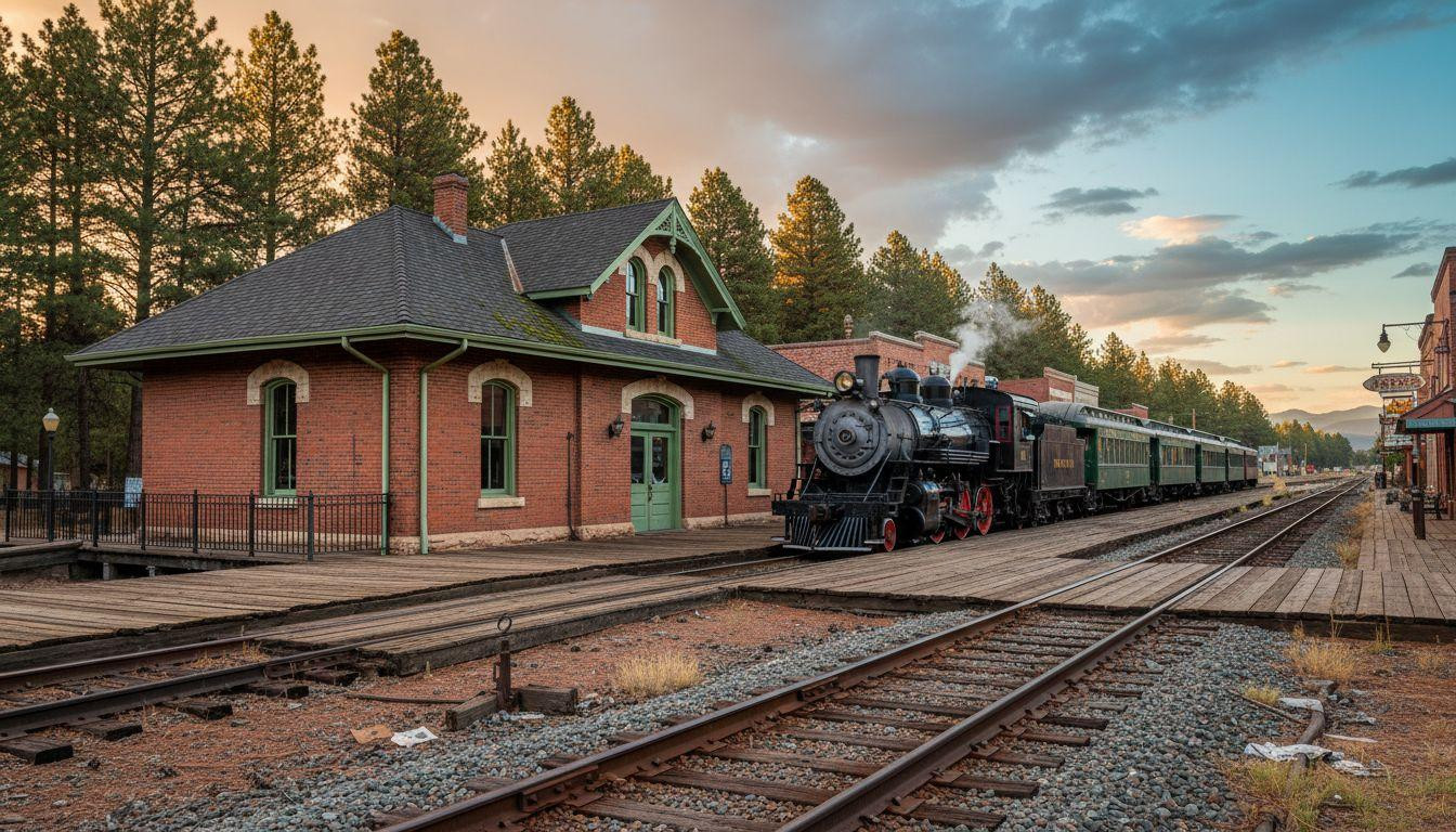 10 railroad towns where steam whistles still mark morning departures through Victorian depots