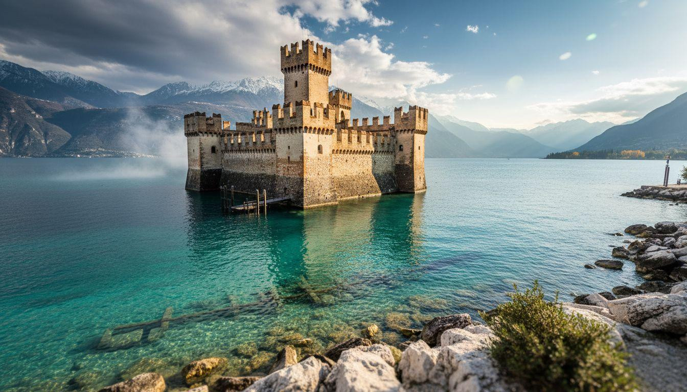 Forget Como where hotels charge 0 and Sirmione keeps castle reflections calm for 0