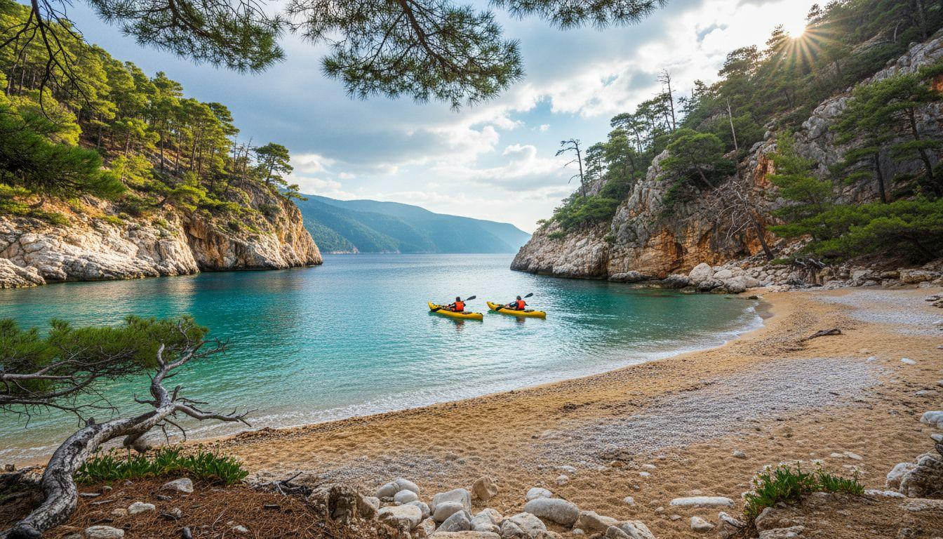 This Greek island hides 50 beaches only kayakers can reach