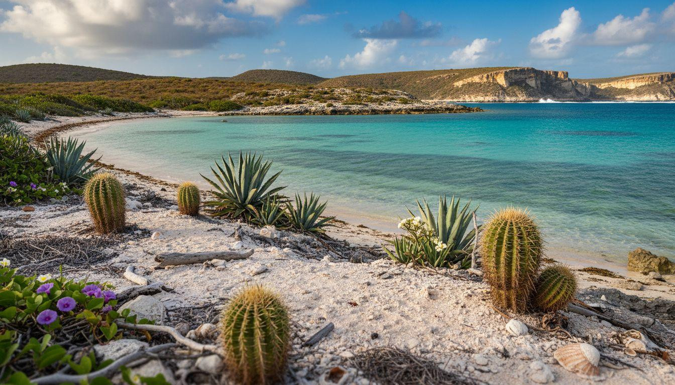 This Caribbean island hides a crashed smuggler plane where baby sharks swim in emerald lagoons