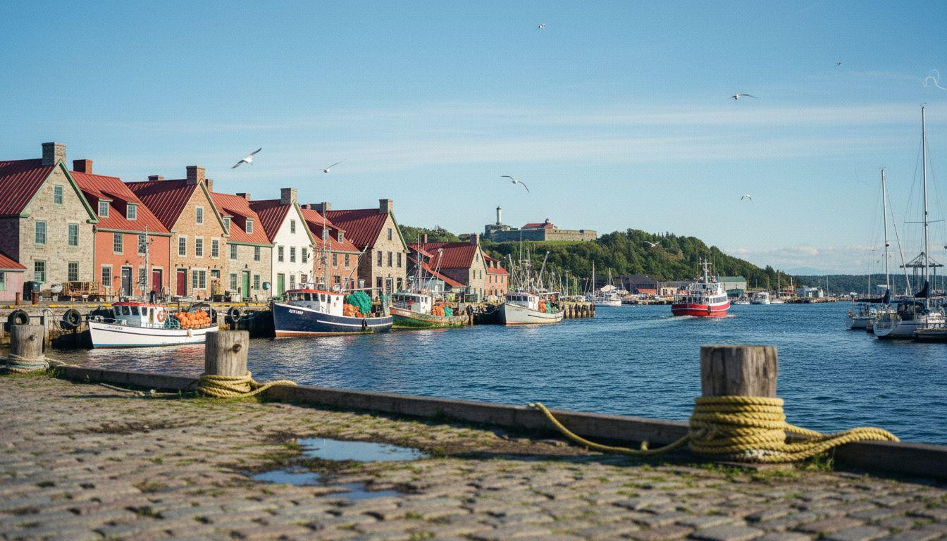 Halifax costs 30% less than Montreal where September fog wraps working harbors