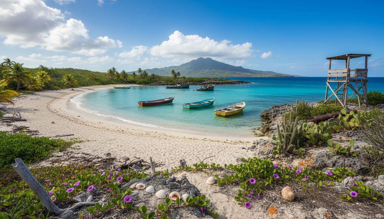Forget Grand Anse where 20,000 tourists crowd monthly and Petit Carenage keeps brightest turquoise empty for 